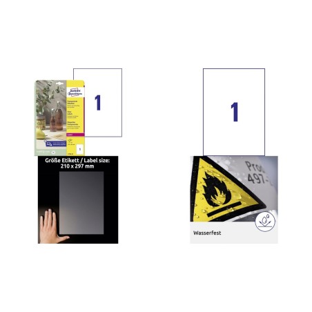 Avery Printer Label Transparent